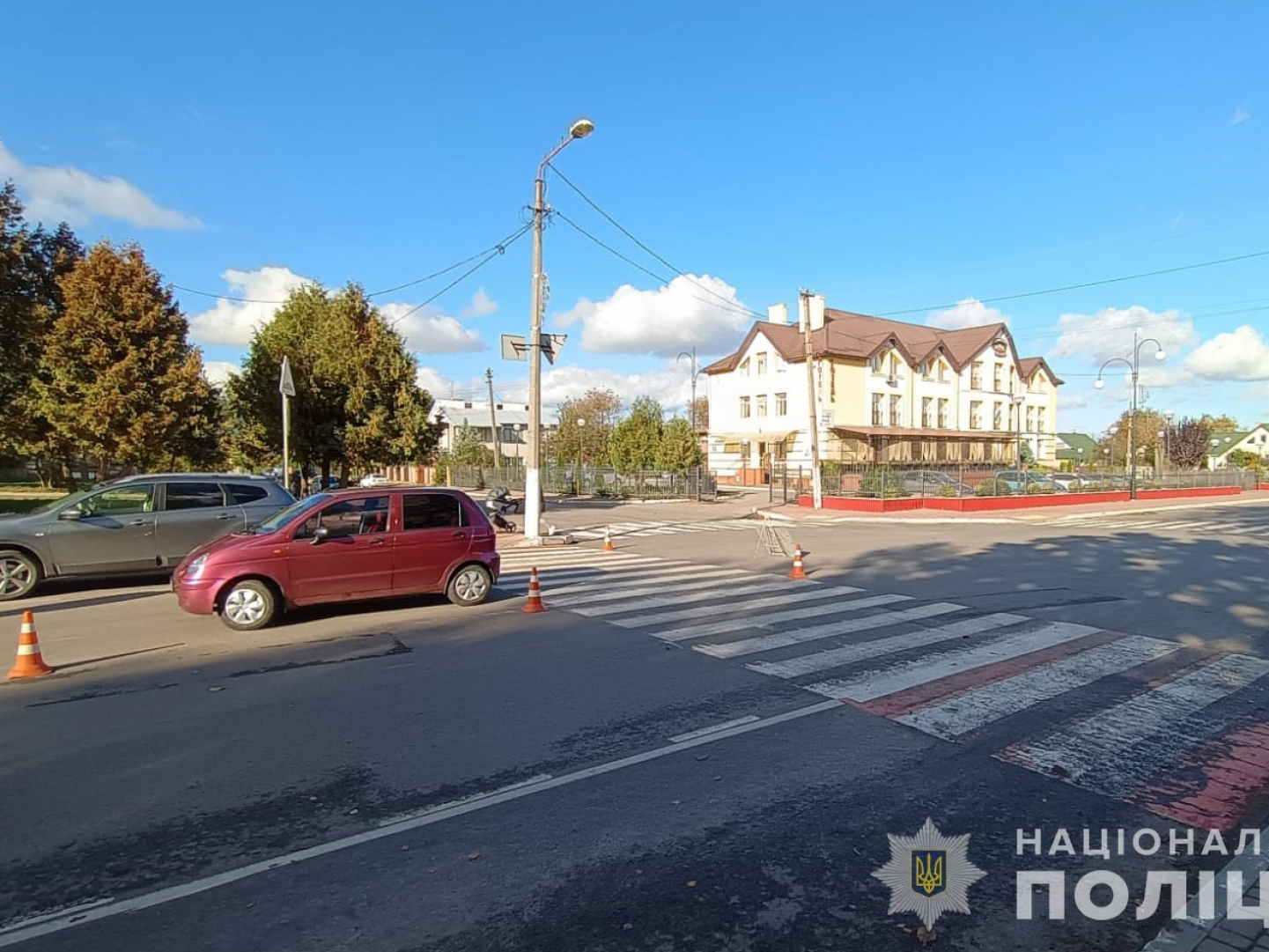 На Волині 21-річна водійка скоїла наїзд на 12-річного хлопця на самокаті