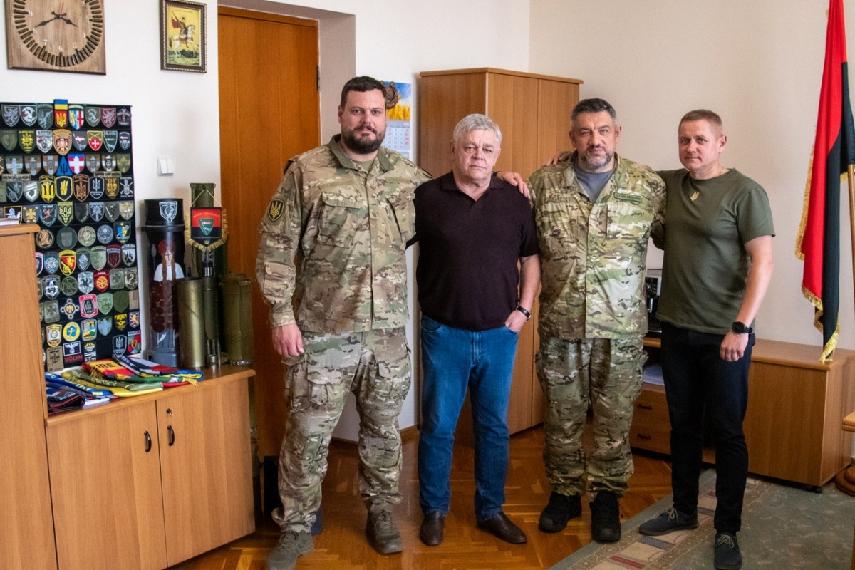 Волинь відвідали командири легендарного батальйону "Свобода"