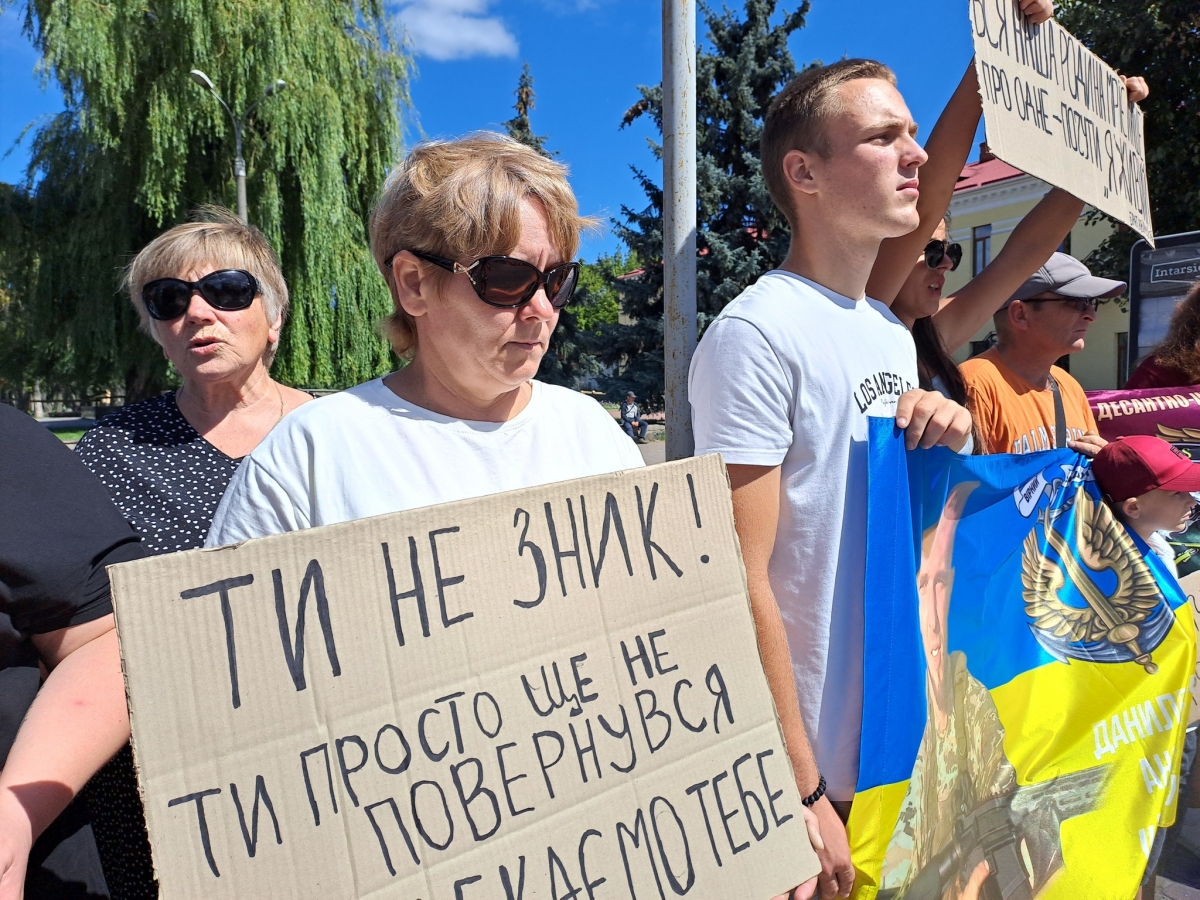 У Ковелі пройшла мирна акція на підтримку військовополонених